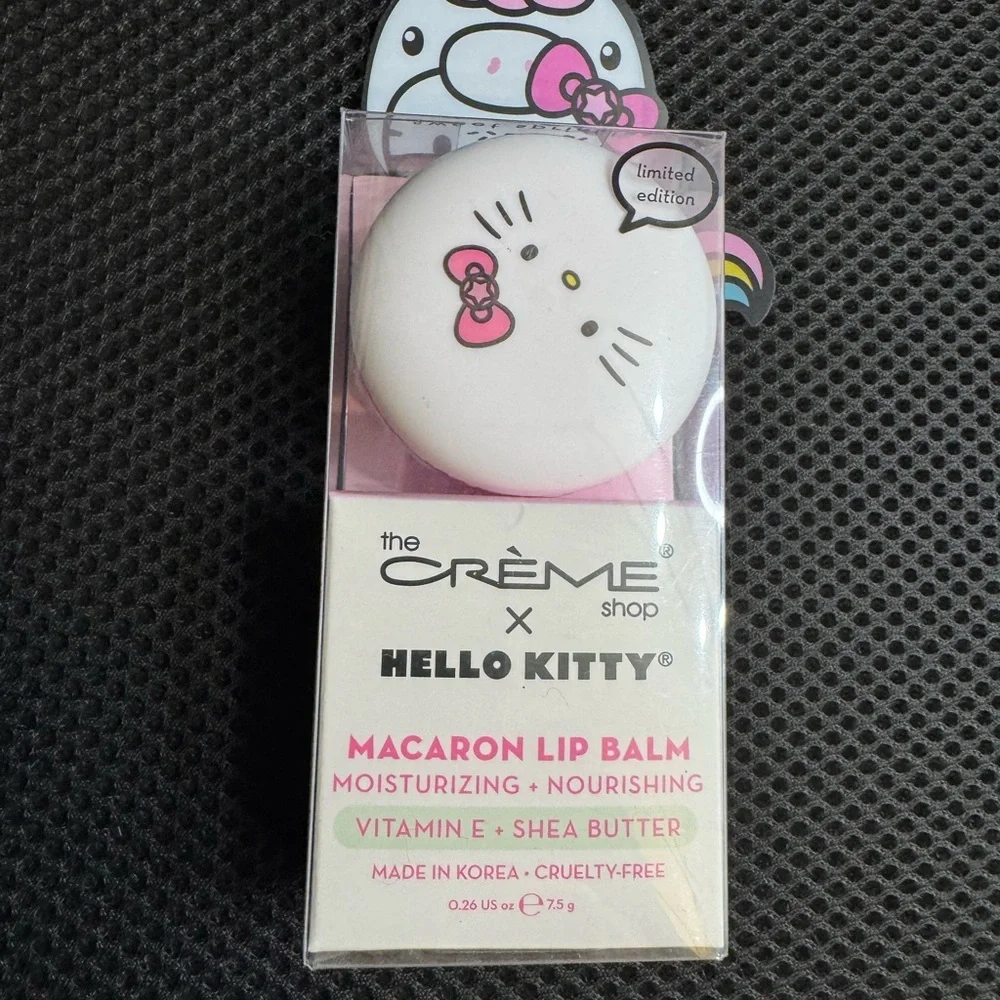The Cream shop+Hello Kitty Macaron Lip Balm Sweet Sprinkles